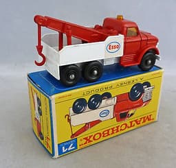 Lesney Matchbox Toys MB71c Ford Wreck Truck AMBER Windows