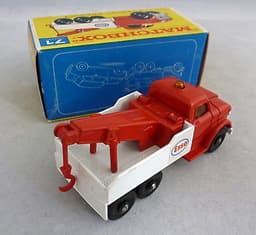 Lesney Matchbox Toys MB71c Ford Wreck Truck AMBER Windows
