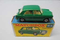 Matchbox Superfast 64A MG 1100 Rare GREEN / Shinny Paint