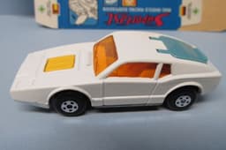 Matchbox Superfast 65A Saab Sonett RARE WHITE / Yellow Interior