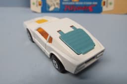 Matchbox Superfast 65A Saab Sonett RARE WHITE / Yellow Interior