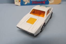 Matchbox Superfast 65A Saab Sonett RARE WHITE / Yellow Interior