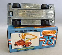 Matchbox Superfast MB13 Simon Snorkel Fire Engine BLUE PRE PRODUCTION