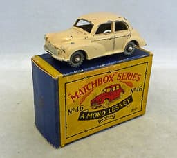 Moko Lesney Matchbox Toys MB46a Morris Minor TAN