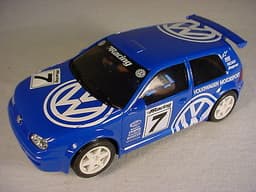 Ninco VW GOLF GTi #7 Blue Near Mint NC5 slot car