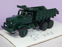 no dinky tekno marklin rare unknow make MACK green dump truck in box