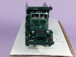no dinky tekno marklin rare unknow make MACK green dump truck in box