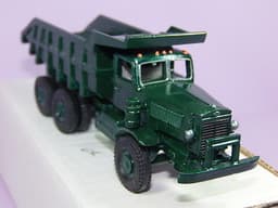 no dinky tekno marklin rare unknow make MACK green dump truck in box