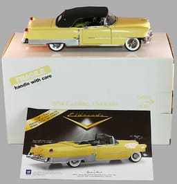 NR Boxed with Title Danbury Mint 1954 Cadillac Eldorado - excellent condition