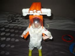 PALITOY VINTAGE ACTION MAN RARE SPACE EXPLORER COMPLETE OUTFIT ON FIGURE
