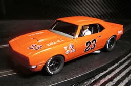 PIONEER SLOT CAR NEW UNBOXED CHEVY CAMARO PACIFIC TEAM CAR \'FACTORY REJECT\'