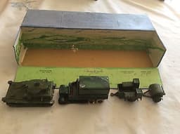 Pre-war Dinky 151 Royal Tank Corps Medium Tank Unit boxed