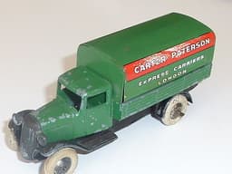Pre war Dinky 25b \'Carter Paterson\' covered wagon.