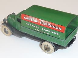 Pre war Dinky 25b \'Carter Paterson\' covered wagon.