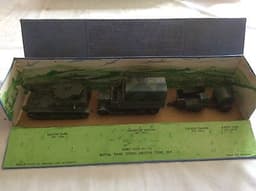 Pre-war Dinky set 151 Royal Tank Corp Medium Tank Unit