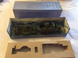 Pre-war Dinky set 161 Mobile Ante-Aircraft Unit boxed
