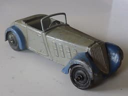 Pre war French Dinky 22a roadster sports - lead body- super rare avant guerre.