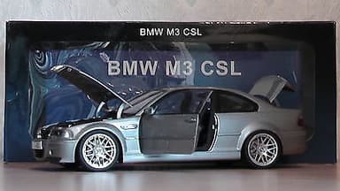 **RARE** AUTOART BMW M3 CSL E46 1:18 SCALE MODEL CAR