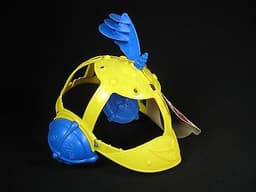 RARE VINTAGE SPACE SCOUT MISSILE HELMET ROBOT RENWAL with ORIGINAL HEADER CARD