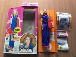 Six Million Dollar Man Boxed Kenner Beauties.1975-77 Jamie Maskatron Oscar Steve