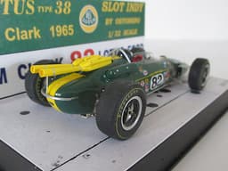 Slot Indy by Ostorero Lotus 38 Indianapolis 500, Jim Clarke 1965 - MB