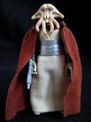star wars vintage lili ledy Squid Head, original burgundy cape, complete, rare!