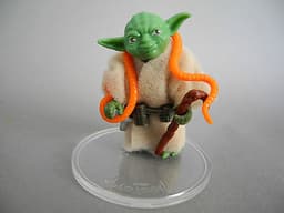 STAR WARS VINTAGE YODA APPLE GREEN HEAD ORANGE SNAKE MINT 100% ORIGINAL RARE