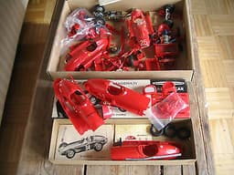 STROMBECKER 1/24 MASERATI & LANCIA FERRARI slot car body kits. MONOGRAM COX