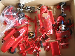 STROMBECKER 1/24 MASERATI & LANCIA FERRARI slot car body kits. MONOGRAM COX