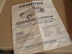 STROMBECKER 1/24 MASERATI & LANCIA FERRARI slot car body kits. MONOGRAM COX