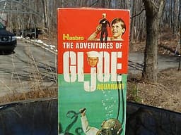 SUPER RARE GI JOE 7910 ADVENTURES OF GI JOE AQUANAUT ORIGINAL 1969 RED TOP BOX