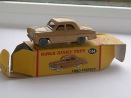Superb Dublo Dinky 061 Ford Prefect In Mint Original Box