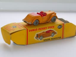 Superb Dublo Dinky 062 Singer Roadster In Mint Original Box