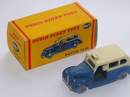 Superb Dublo Dinky 067 Austin Taxi In Original Box