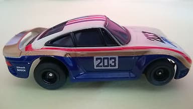 Tomy Aurora AFX Porsche #203 HO Scale Slot Car