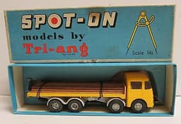 Triang Spot-On, 109/2P E.R.F. 68g with Wood Plank Load rare