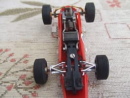 Very Rare Vintage Scalextric C8 Lotus Indianapolis RED.