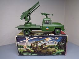VILMER DENMARK 457 VINTAGE 1950\'S CHEVROLET MILITARY CANNON TRUCK VERY RARE MIB