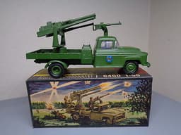 VILMER DENMARK 457 VINTAGE 1950\'S CHEVROLET MILITARY CANNON TRUCK VERY RARE MIB