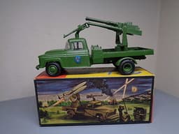 VILMER DENMARK 457 VINTAGE 1950\'S CHEVROLET MILITARY CANNON TRUCK VERY RARE MIB