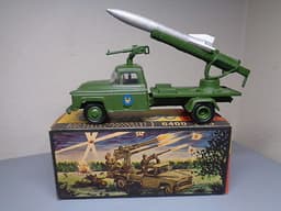 VILMER DENMARK 462 VINTAGE 1950\'S CHEVROLET MILITARY ROCKET TRUCK VERY RARE MIB