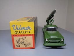 VILMER DENMARK 462 VINTAGE 1950\'S CHEVROLET MILITARY ROCKET TRUCK VERY RARE MIB