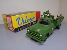 VILMER DENMARK 463 VINTAGE 1950\'S CHEVROLET MILITARY CARRIER TRUCK VERY RARE MIB