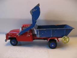 VILMER-DENMARK-CHEVROLET 6400 TIPPER-VERY RARE ITEM-W/PLASTIC WHEELS-1957