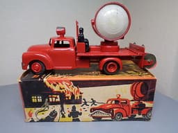 VILMER DENMARK No 470 VINTAGE 1950\'S DODGE SEARCH-LIGHTING TRUCK VERY RARE NMIB