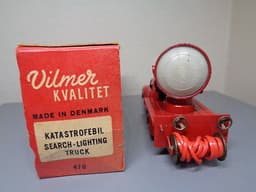 VILMER DENMARK No 470 VINTAGE 1950\'S DODGE SEARCH-LIGHTING TRUCK VERY RARE NMIB