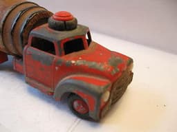 Vilmer Denmark ,RARE ITEM-Dodge truck with factorymade wood barrel-1950\'s