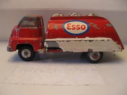 VILMER TOYS ,MADE IN DENMARK- VERY RARE. BEDFORD \"ESSO FUEL TRUCK\",1960\'s