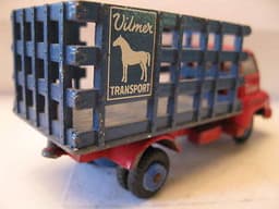 VILMER TOYS ,MADE IN DENMARK- VERY RARE. BEDFORD \"HORSE TRUCK,1960\'s