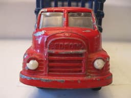 VILMER TOYS ,MADE IN DENMARK- VERY RARE. BEDFORD \"HORSE TRUCK,1960\'s